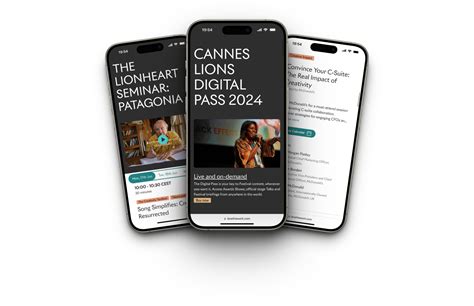 Cannes Lions Digital Pass Faqs