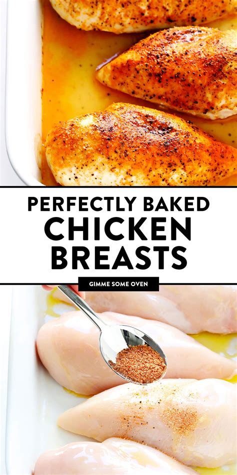 Flavorful Baked Chicken Breast Recipe | Gimme Some Oven