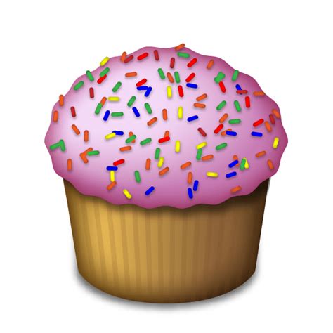 Cupcake Emoji transparent PNG - StickPNG