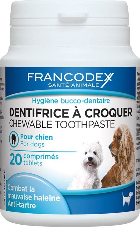 Hygi Ne Chien Francodex Dentifrice Croquer X Francodex Nos