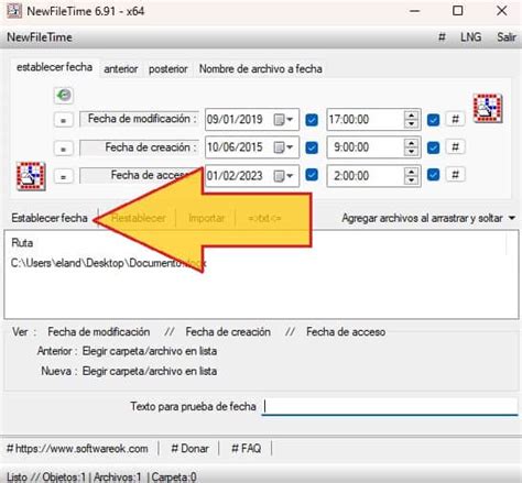 C Mo Cambiar La Fecha Y Hora De Un Archivo En Windows