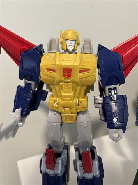 Transformers Legacy Voyager Metalhawk Twincast In Hand Images