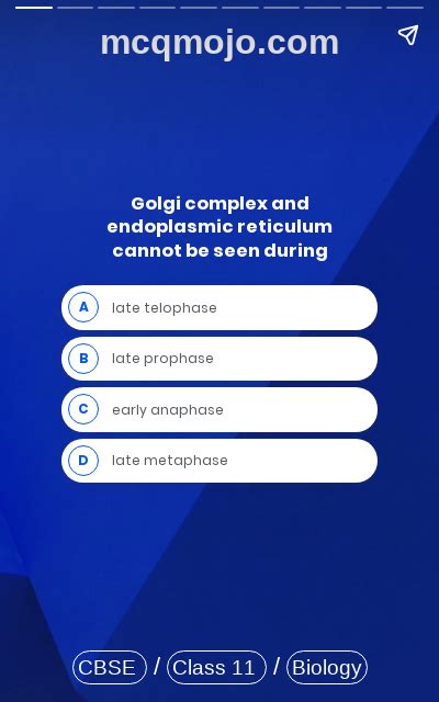 Chapter Wise MCQ Questions For Class 11 Biology Quizzes With Answers