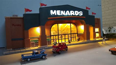 Review of the Menards O Scale Menards! - YouTube