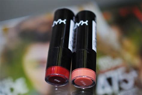 Review And Swatches Nyx Round Lipsticks Snow White Pure Nude