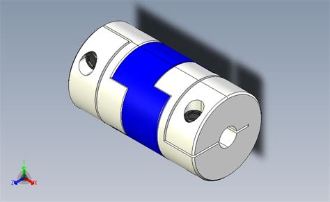 Lzqc 铝合金十字滑块夹紧联轴器[lzqc 16×29 6k×4] Step Step 模型图纸下载 懒石网