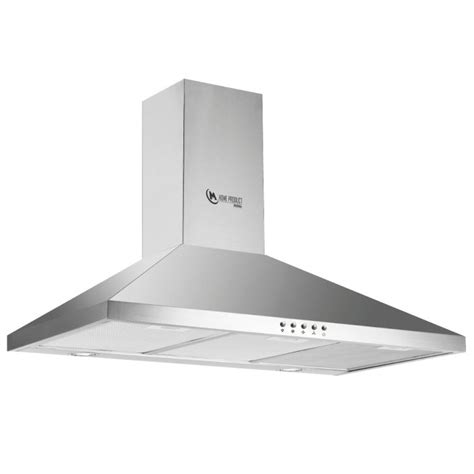 EXTRACTOR DE OLOR 90CM ACERO INOXIDABLE TIPO CAMPANA CM HOME PRODUCT