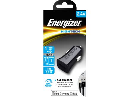 Incarcator Auto Cu Cablu Lightning Energizer W A X Usb A