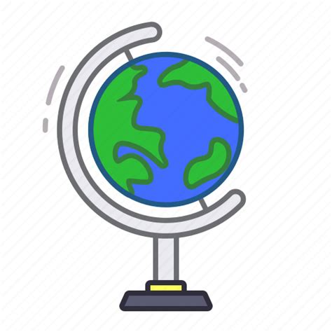 School Education College World Globe Earth Navigation Icon