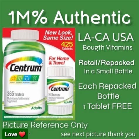 Centrum Advance Multivitamins Minerals Zinc Adult Ages20 Plus Zinc