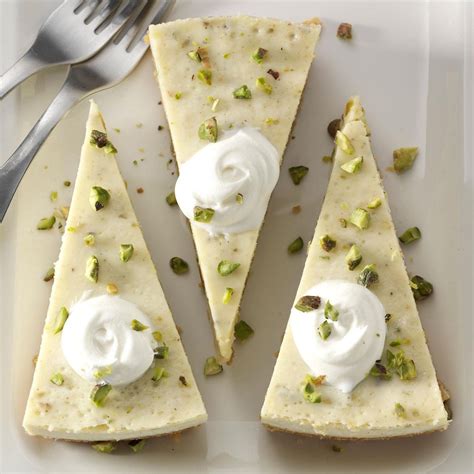 Pistachio Cardamom Cheesecake Recipe Taste Of Home