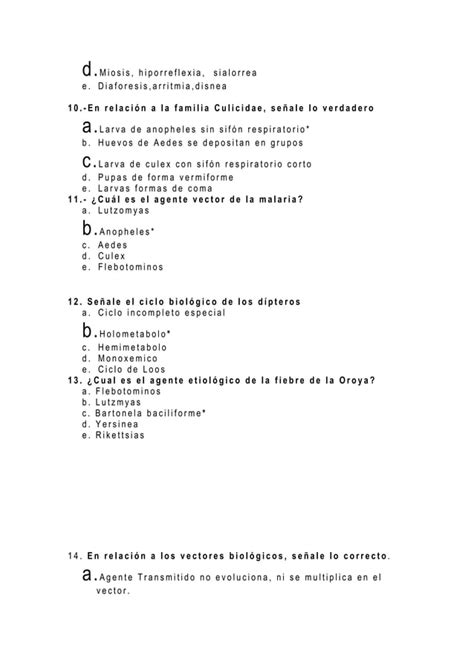 Tercer Parcial Teorico De Parasitología Pdf