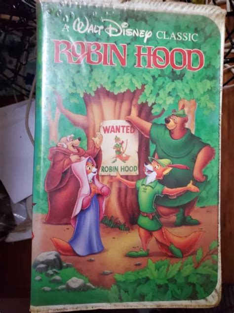 Rare Diamant Noir Valse Disney Robin Hood Vhs Eur Picclick Fr