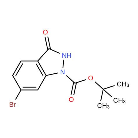 1260888 89 8 Tert Butyl 6 Bromo 3 Oxo 2 3 Dihydro 1H Indazole 1