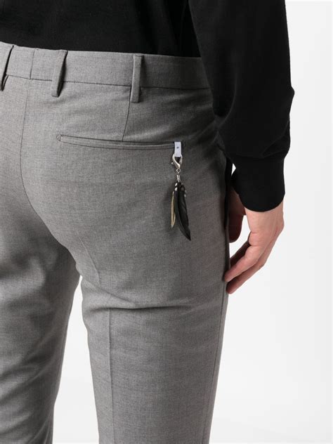 PT Torino Mid Rise Wool Tailored Trousers Farfetch