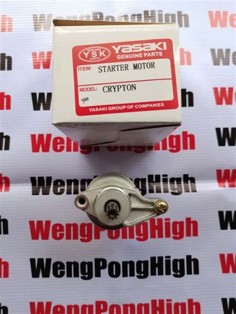 Starter Motor Crypton R Z X Ysk Brand Lazada Ph