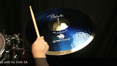 Paiste 22 Signature Rhythmatist Blue Bell Ride Youtube