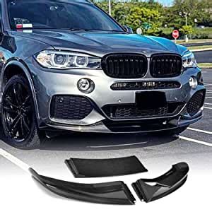 Mcarcar Kit Carbon Fiber Front Bumper Lip Fits For Bmw X F M Sport M