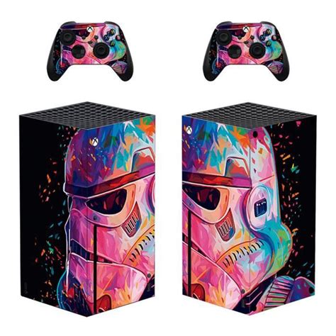 Kit Autocollants Pour Xbox Series X Star Wars Sticker Skin Pour Xbox