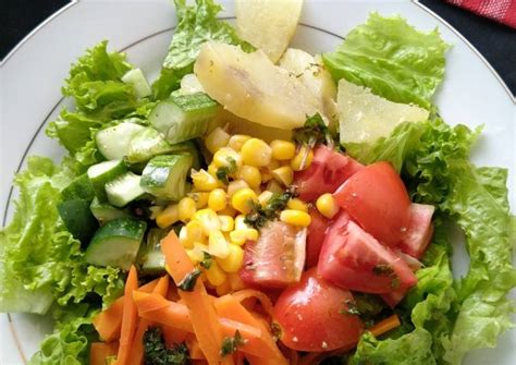 Resep Salad Buah Dan Sayur Saus Mayonaise | Belajar Masak