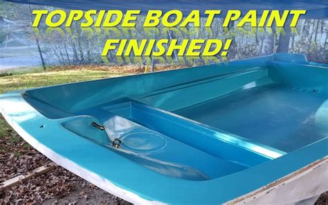 How To Roll And Tip Topside Boat Paint Boston Whaler Restoration