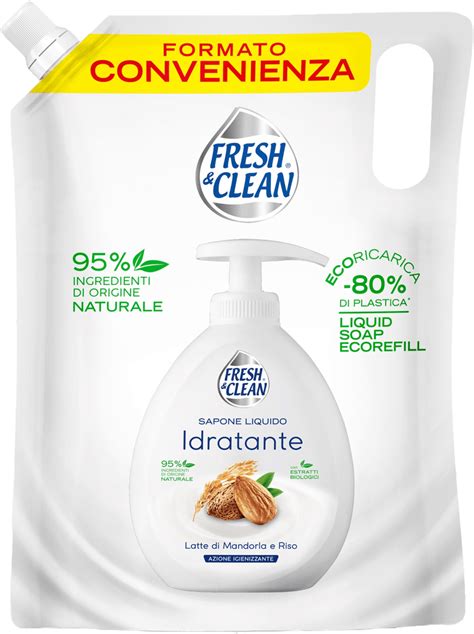 Fresh Clean Sapone Liquido Idratante Formato Ricarica L Dm Italia