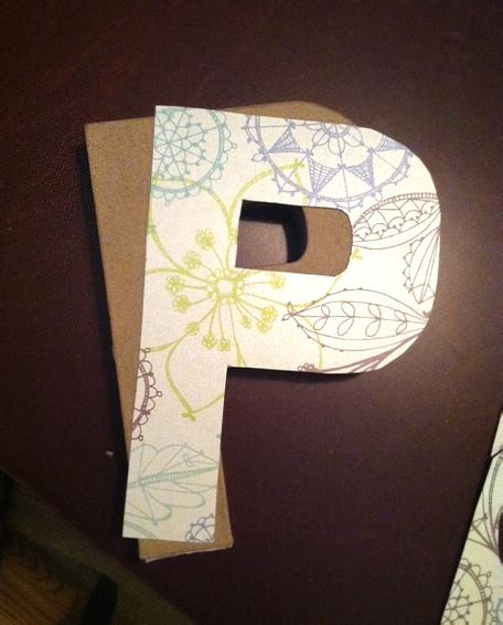 21 DIY Cardboard Letters | Guide Patterns