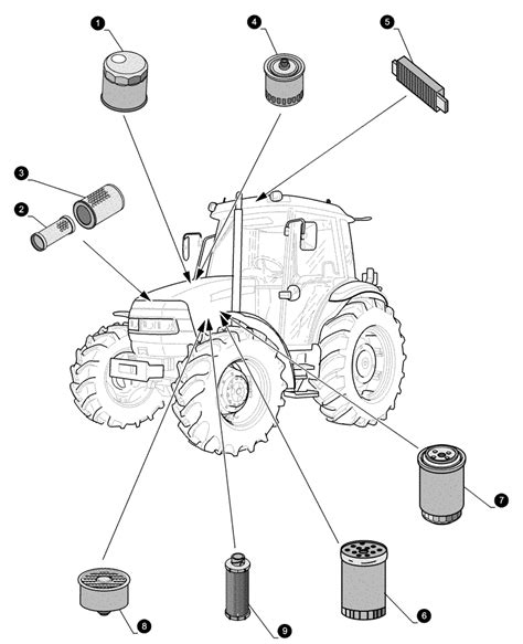 Jx95 Case Ih Tractor Tier 1tier 2 1102 606 0054 01