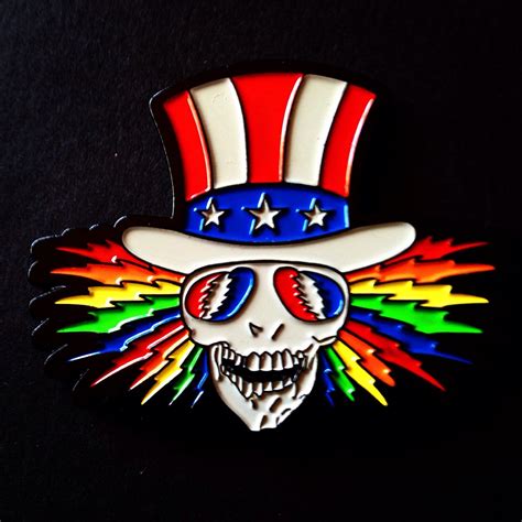 Grateful Dead Pin Uncle Sam Hat Pin By Jaidith On Etsy