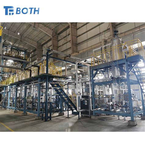 Stainless Steel Multistage Short Path Molecular Distillation System