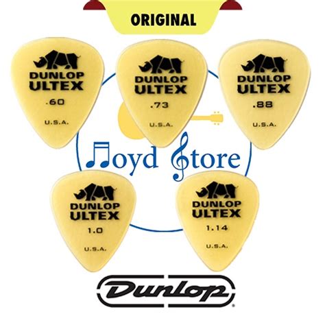 Original Dunlop ULTEX Standard Guitar Picks Shopee Philippines