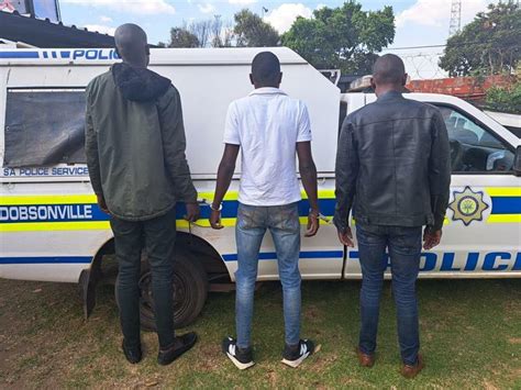 Robbery Suspects Nabbed In Dobsonville Soweto Urban