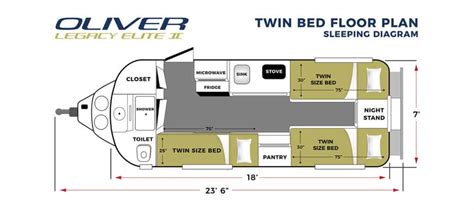 Oliver Travel Trailer Floor Plans - floorplans.click