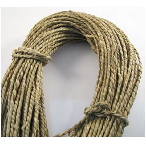 Natural Grass Twisted Seagrass Rope For Seagrass Wall Decor China