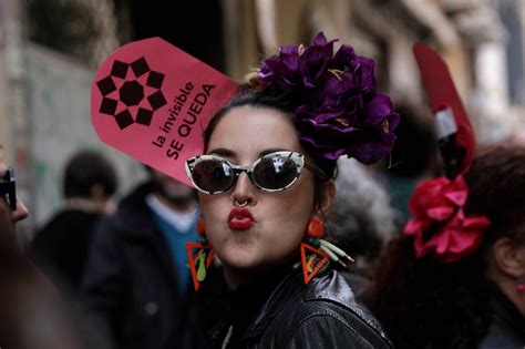 Fotos Protesta De La Invisible Por El Centro De M Laga Diario Sur