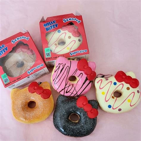 Jumbo rare Hello Kitty donut Sanrio Licensed ~ different flavours ...