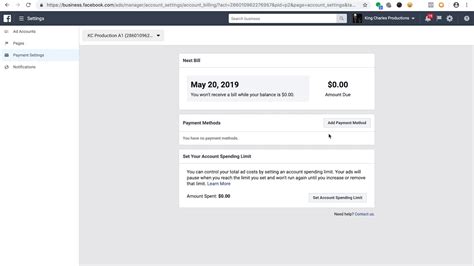 Add Payment Method To Facebook Ads Youtube