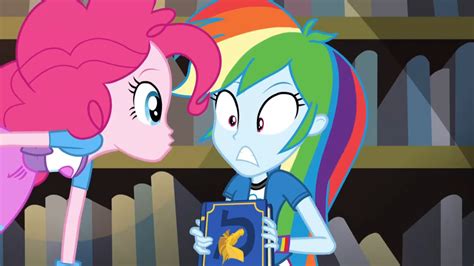 2803262 Safe Screencap Pinkie Pie Rainbow Dash Equestria Girls