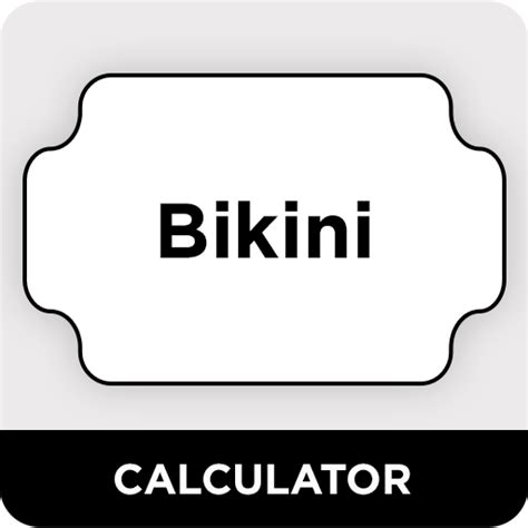 Bikini Calculator Aplicativo Na Amazon Appstore