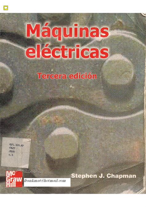 PDF Máquinas Eléctricas 3ra Edición Stephen Chapman DOKUMEN TIPS