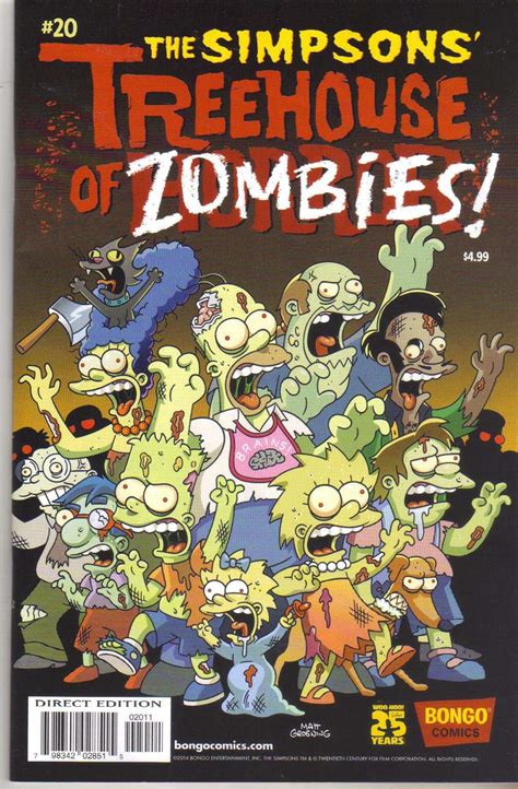 The Simpsons' Treehouse of Horror Comics | Monster Facts Amino