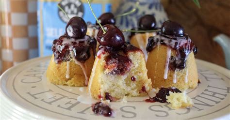 Super Simple Mini Cherry Bakewell Cakes Recipe Takes 15 Minutes To