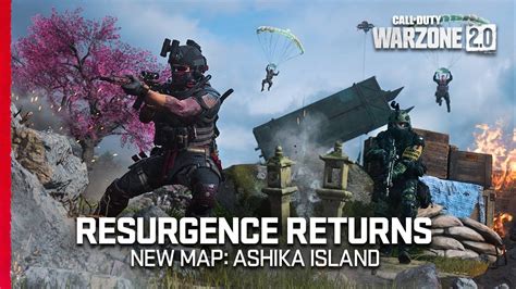 Resurgence Returns On New Map Ashika Island Call Of Duty Warzone 2 0