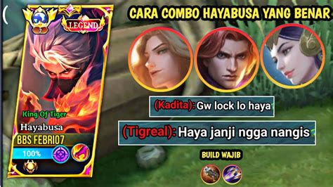 Cara Lawan Counter Yang Benar Auto Win Build Hayabusa Tersakit