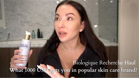 Biologique Recherche Haul What Usd Gets You French Skin Care