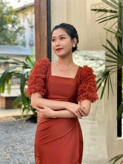 Cho Mon Ko Fashion House In 2023 Myanmar Dress Design Fashion Inspo