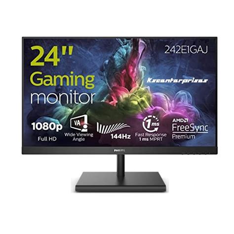 Philips 242E1GSJ 24 Gaming Monitor 1920x1080 Full HD VA 1ms 144Hz