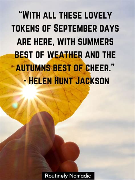 100 Hello September Quotes for that Happy to Welcome a New Month Aesthetic - Routinely Shares