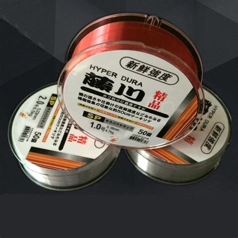 High Strength Toughness Super Wear Resistant Fishing Line 50 Meters