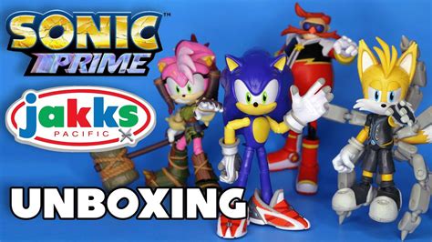 SONIC PRIME Jakks Pacific Sonic Prime Wave 1 Unboxing Review YouTube